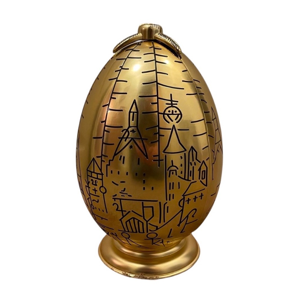 RARE Pottery barn Harry Potter triwizard golden egg Jewelry necklace holder - Picture 8 of 11